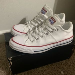 White Converse Madison shoes